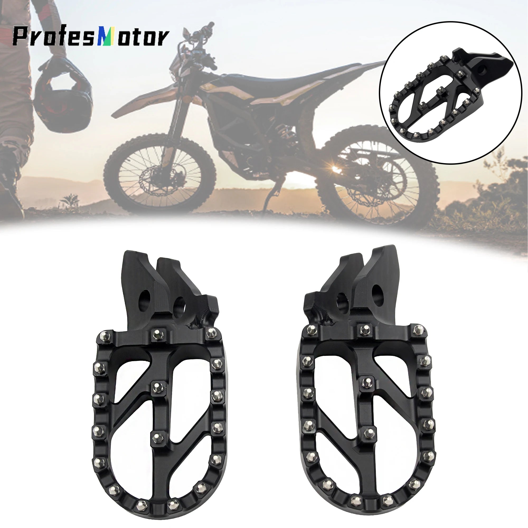 Footpegs For Surron Ultra Bee For SUR RON Off-Road Electric