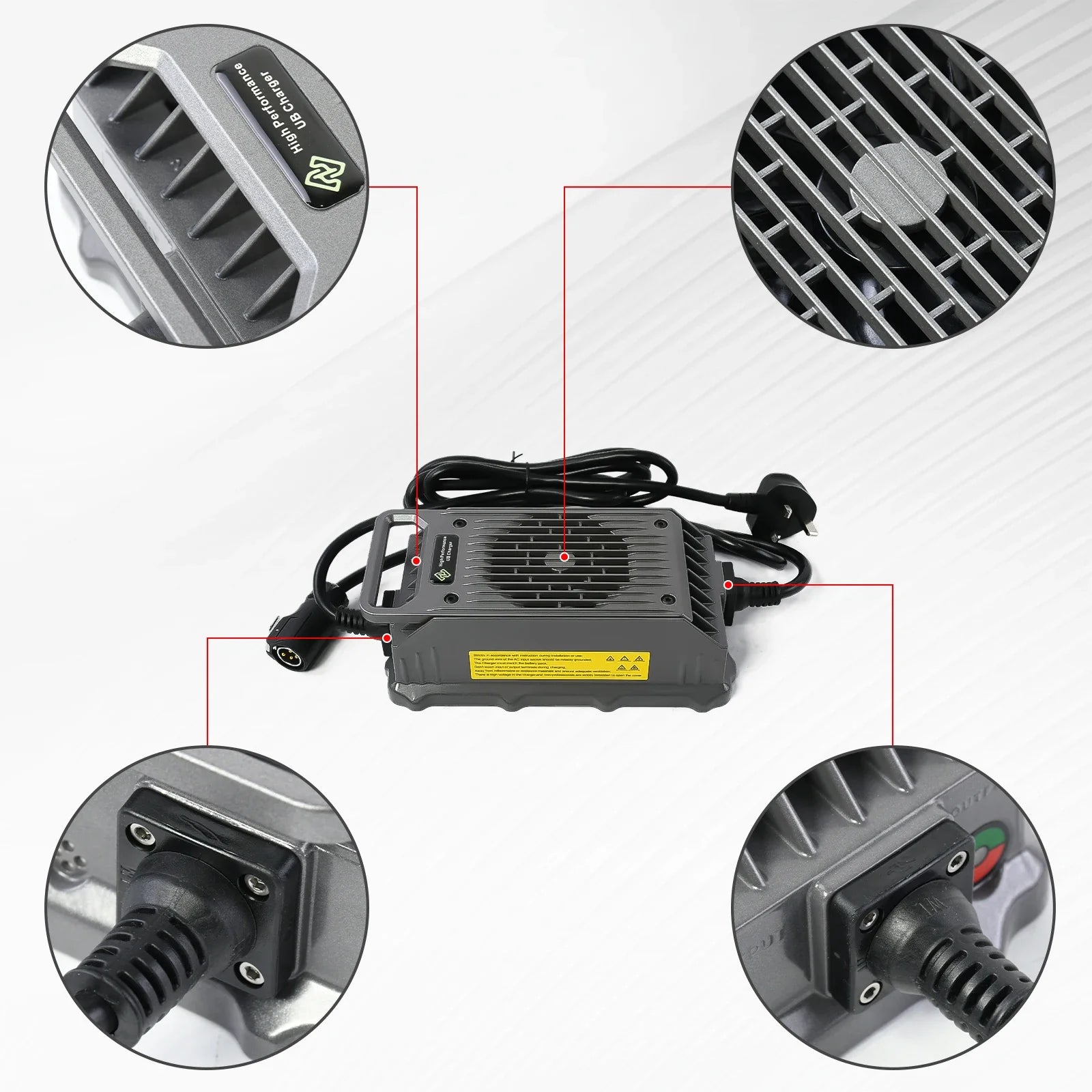 85V15A Charger for Surron Ultra Bee 15A Fast Charging Silent